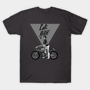 Classic Cafe Racer Motorcycle T-Shirt